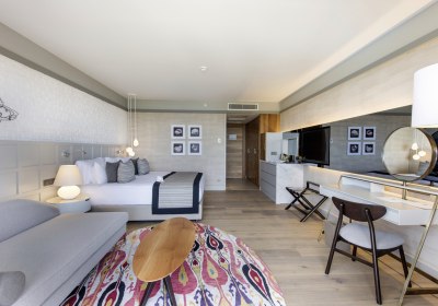 Wohnbeispiel Doppelzimmer Superior seitl. Meerblick