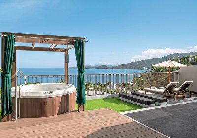 Wohnbeispiel King Bed with Terrace Whirlpoo