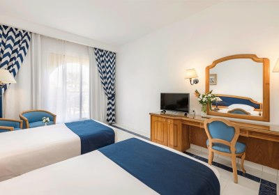 Wohnbeispiel Doppelzimmer Poolblick