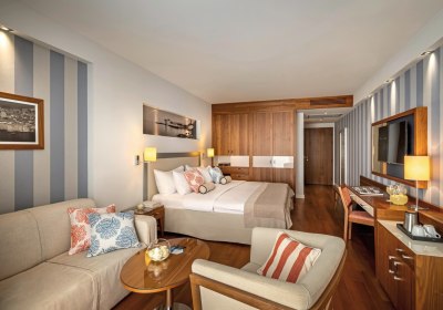 Wohnbeispiel Zimmer f&uuml;r 2 plus 2 Meerblick