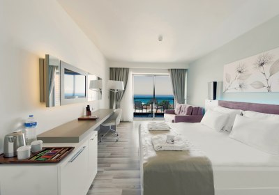 Wohnbeispiel Doppelzimmer Deluxe Meerblick