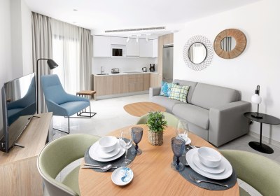 Wohnbeipiel Appartement 2 Schlafzimmer