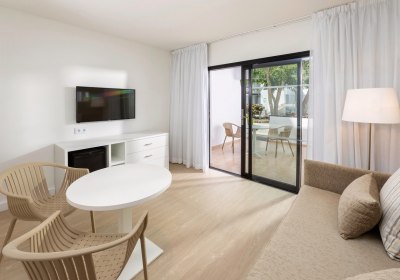 Wohnbeispiel Juniorsuite mit Terrasse