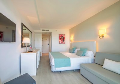 Wohnbeispiel Doppelzimmer Premium seitl. Meerblick