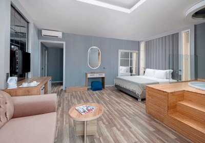 Wohnbeispiel Junior Suite mit Jacuzzi