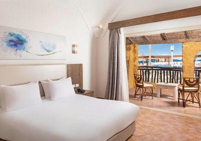 Wohnbeispiel Doppelzimmer Standard Poolblick