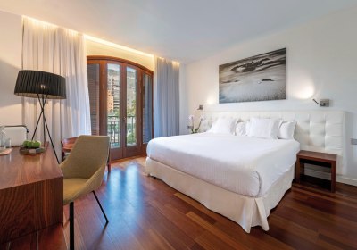 Wohnbeispiel Doppelzimmer Gartenblick