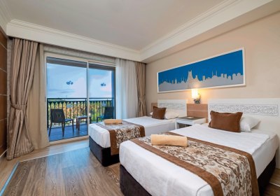 Wohnbeispiel Familienzimmer Landblick