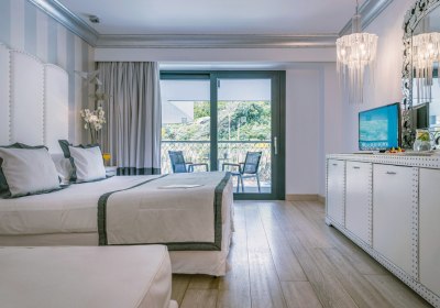 Wohnbeispiel Doppelzimmer Single mit Kind Bergblick