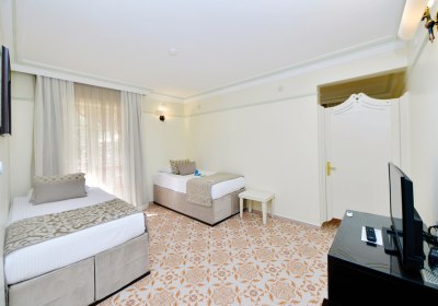 Wohnbeispiel Familienzimmer Gartenblick