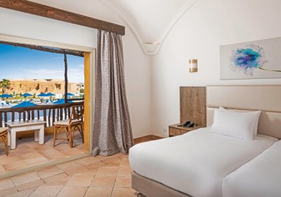 Wohnbeispiel Doppelzimmer Superior Poolblick