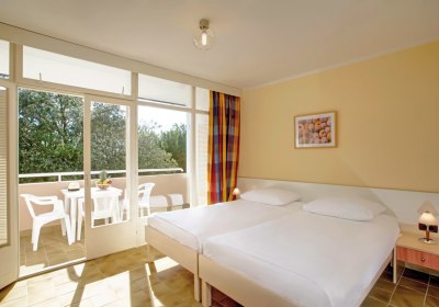 Wohnbeispiel Appartement Sunset f&uuml;r 2 plus 1 Meerseite