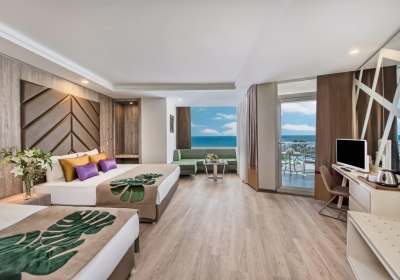 Wohnbeispiel Doppelzimmer Be Large Meerblick