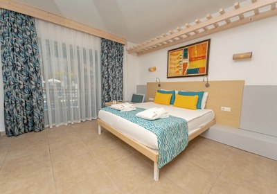 Wohnbeispiel Familienzimmer Lake House Poolzugang