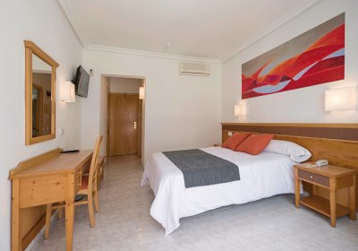 Wonbeispiel Doppelzimmer (mit Queensize-Bett)