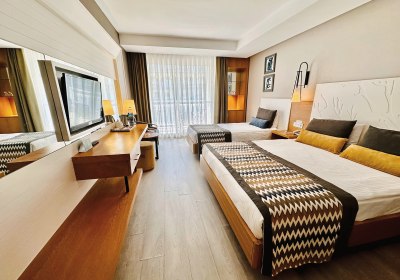 Wohnbeispiel Doppelzimmer seitl. Meerblick