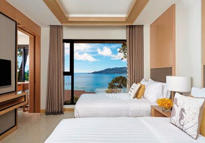 Wohnbeispiel 2 Bedroom Suite Ocean Coral Lounge