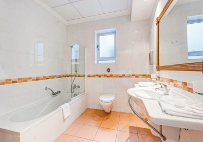 Badbeispiel Doppelzimmer