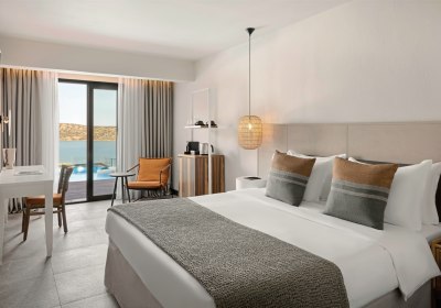 Wohnbeispiel Doppelzimmer Meerblick Sapphire Nest Gemeinschaftspool	