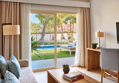 Wohnbeispiel Suite 1 Schlafzimmer Swim-Up