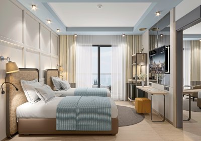 Modellbild Wohnbeispiel Familienzimmer Superior