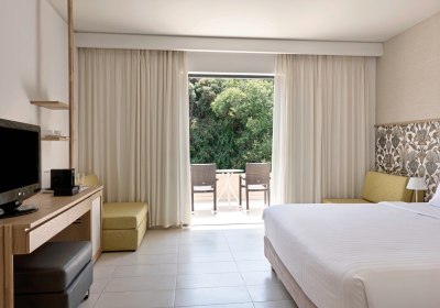 Wohnbeispiel Doppelzimmer Gartenblick