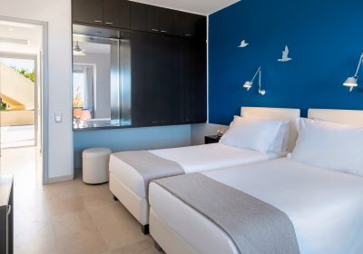 Wohnbeispiel Doppelzimmer Gartenblick