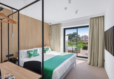 Wohnbeispiel Doppelzimmer Poolblick