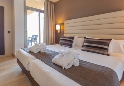 Wohnbeispiel Suite Erdgeschoss mit Terrasse