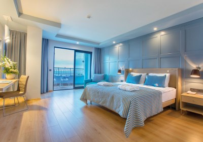 Wohnbeispiel Doppelzimmer seitl. Meerblick