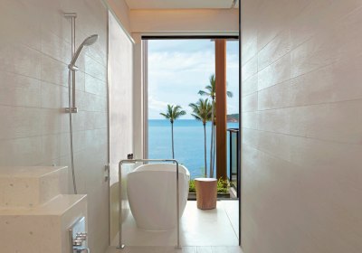 Wohnbeispiel 1 King Bed/2 Twin Beds Ocean View Club Access