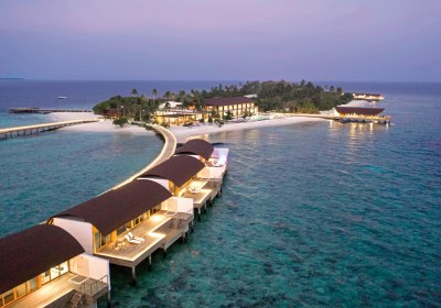 Overwater Villen Pool