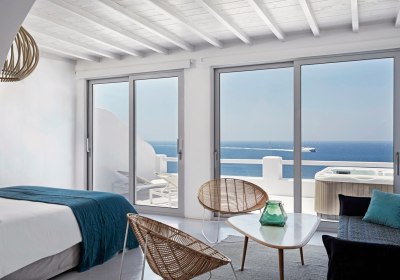 Wohnbsp. Suite Deluxe Meerblick mit Au&szlig;enjacuzzi