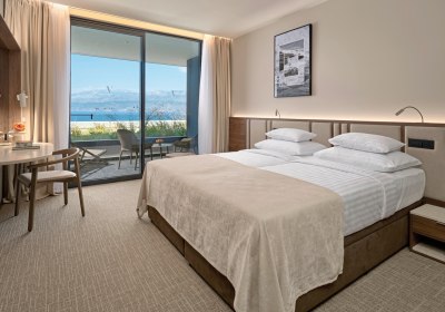 Wohnbeispiel Doppelzimmer Superior seitl. Meerblick