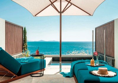 Wohnbeispiel Doppelzimmer Superior Meerblick Plungepool