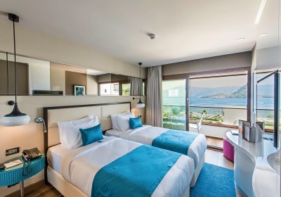 Wohnbeispiel Doppelzimmer Deluxe Meerblick