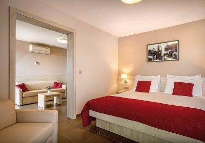 Wohnbeispiel Juniorsuite f&uuml;r 2 plus 3