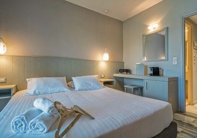 Wohnbeispiel Doppelzimmer Deluxe Gartenblick