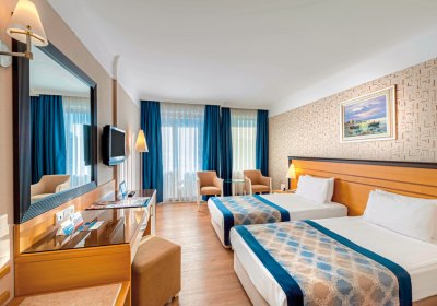 Wohnbeispiel Doppelzimmer seitl. Meerblick