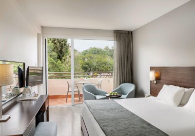 Wohnbeispiel Doppelzimmer Deluxe Landblick