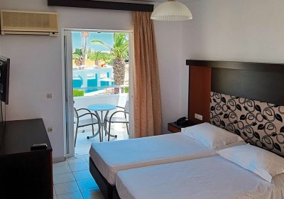 Wohnbeispiel Doppelzimmer Poolblick