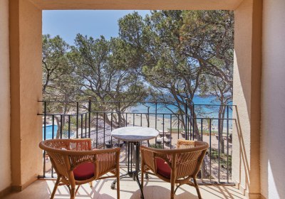 Wohnbeispiel Suite frontaler Meerblick Preferred Club