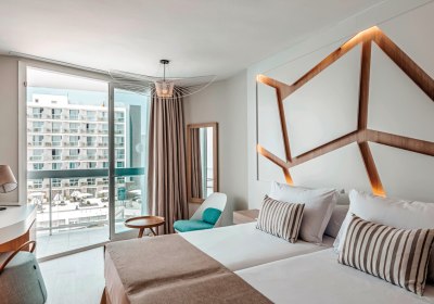 Wohnbeispiel Doppelzimmer Discover seitl. Meerblick