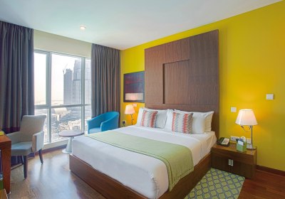 Wohnbeispiel One Bedroom Suite Burj Khalifa & Fountain View