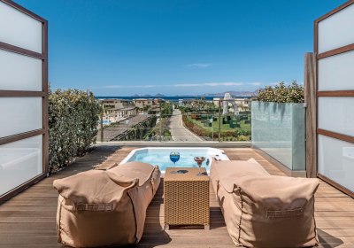 Wohnbsp. Doppelzi. Executive mit Privat Outdoor Hydromassage