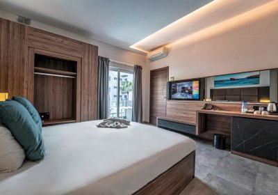 Wohnbeispiel Doppelzimmer Superior Poolblick