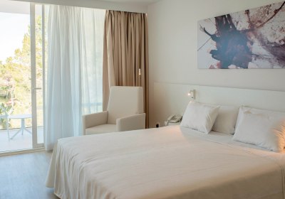 Wohnbeispiel Doppelzimmer Deluxe Gartenblick