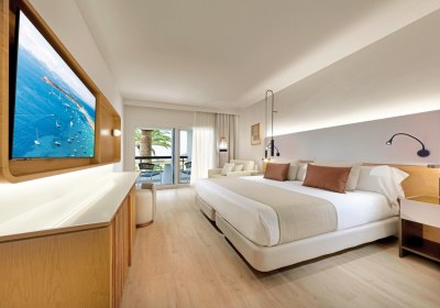 Wohnbeispiel Doppelzimmer Deluxe Gartenblick