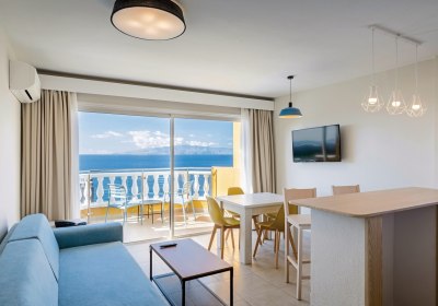 Wohnbeispiel Apt. 1 Schlafzimmer Meerblick