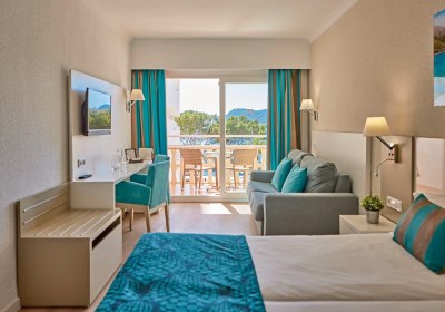 Wohnbeispiel Doppelzimmer Komfort seitl. Meerblick